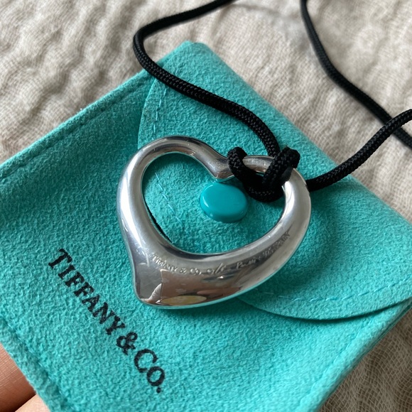 Tiffany & Co Open Heart Necklace - Picture 2 of 4